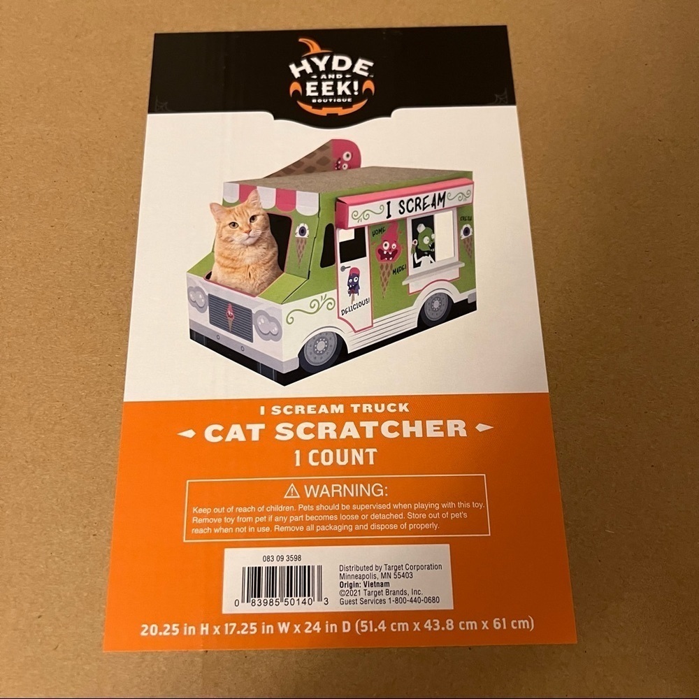 COPY - Hyde and Eek I Scream Cat Scratcher